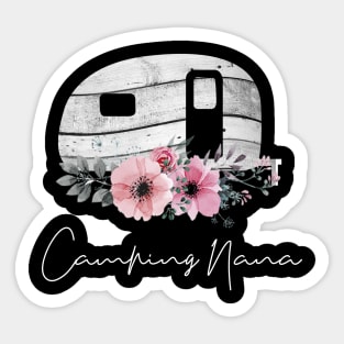 Camping Nana Sticker